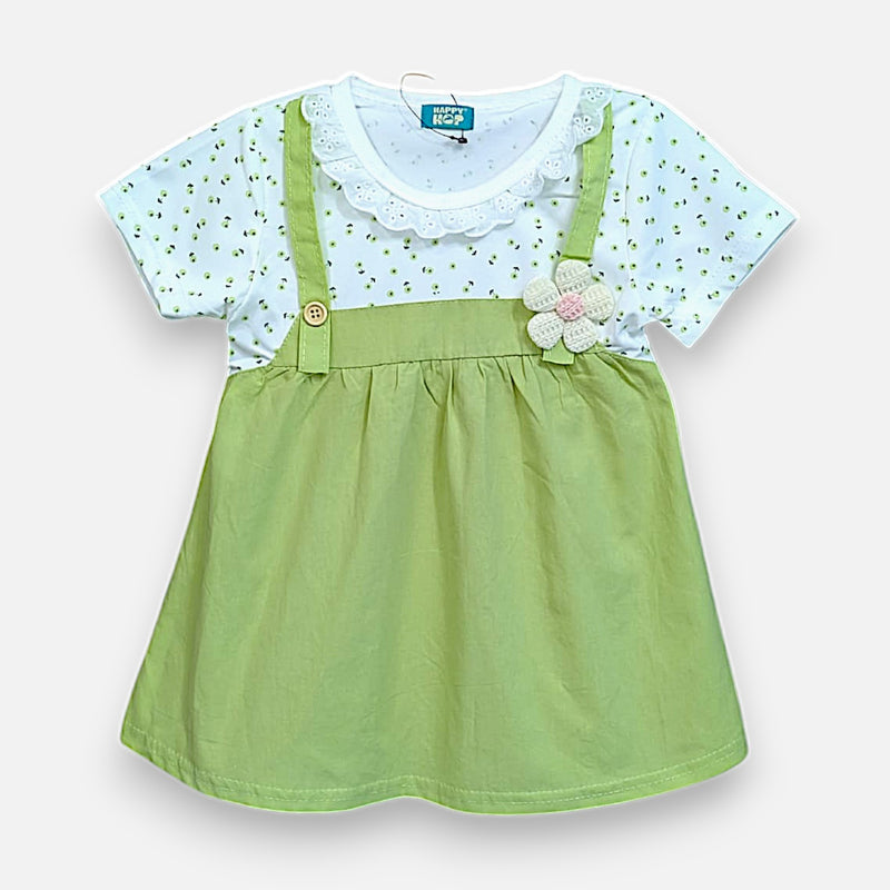 Summer Baby Girl Casual Dress with Flower