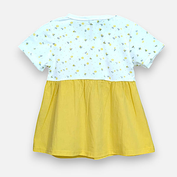Summer Baby Girl Casual Dress with Teddy