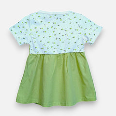 Summer Baby Girl Casual Dress with Teddy