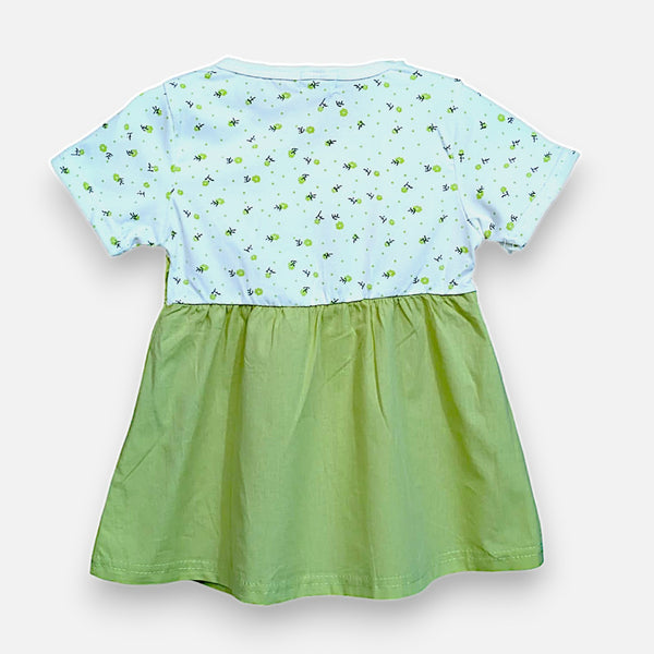 Summer Baby Girl Casual Dress with Teddy
