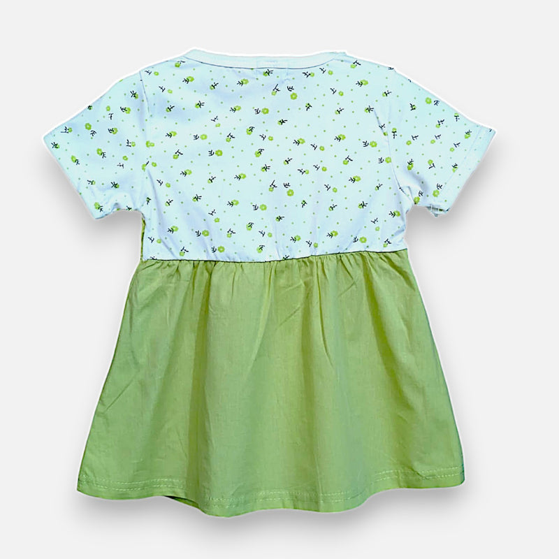 Summer Baby Girl Casual Dress with Teddy