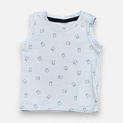Teddy Printed Vest and Short Set