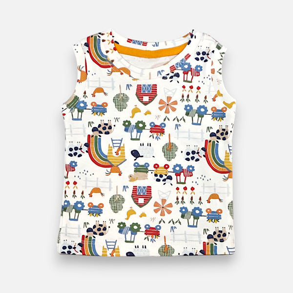 Animal Vest and Short Set