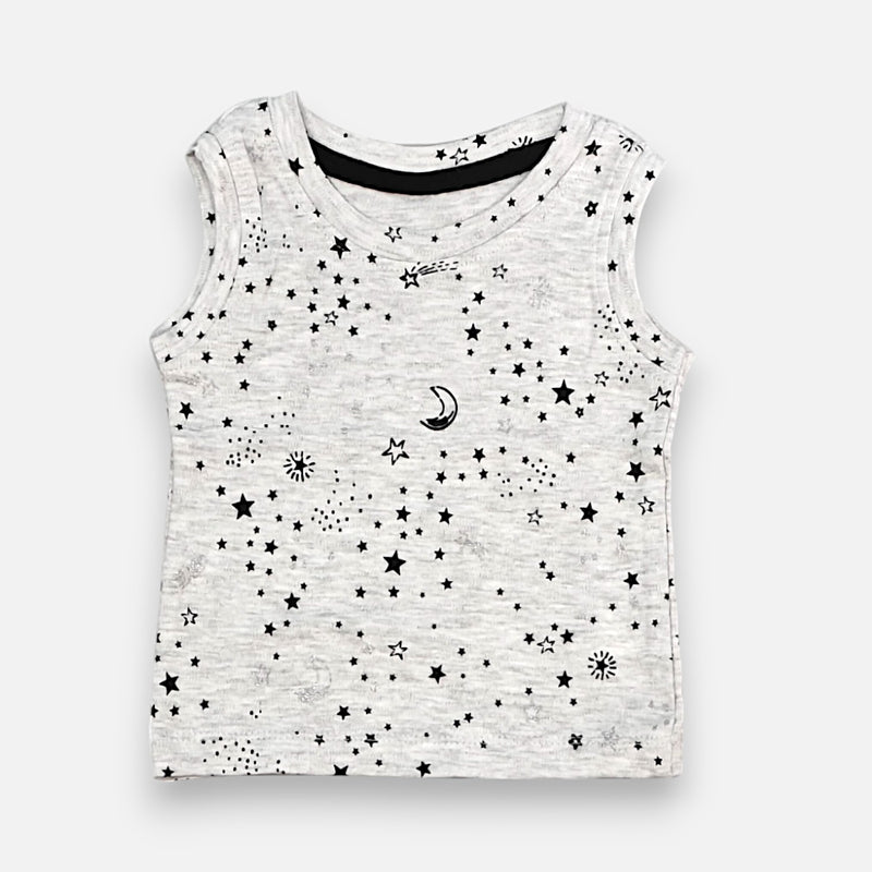 Stars Printed Vest and Short Set