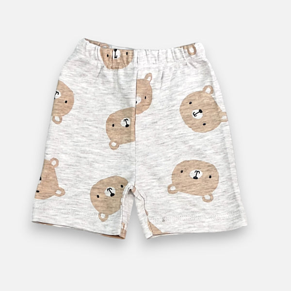 Panda Printed Vest and Short Set