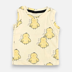 Duck Printed Vest and Short Set