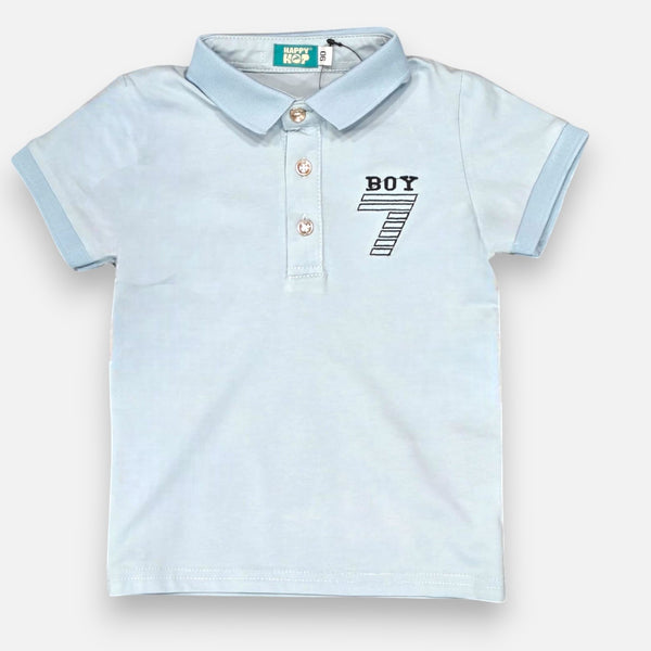 Light Green Collar Polo T-shirt