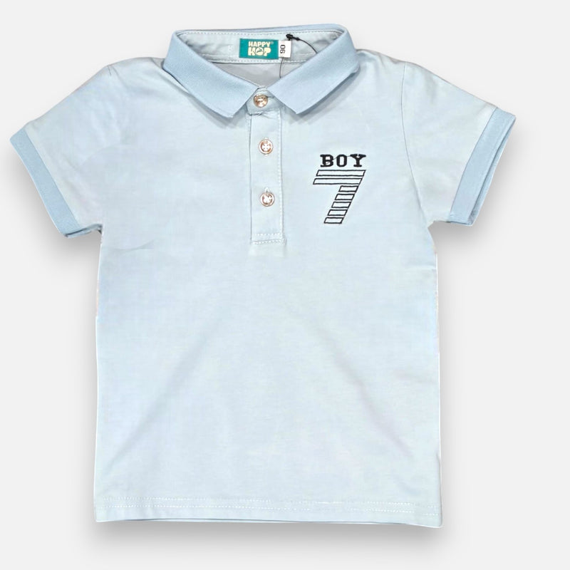 Light Green Collar Polo T-shirt