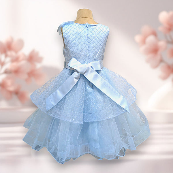 Light Blue Party Premium Princess Dress
