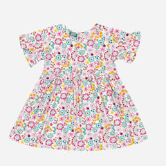 Multicolor Printed Frock