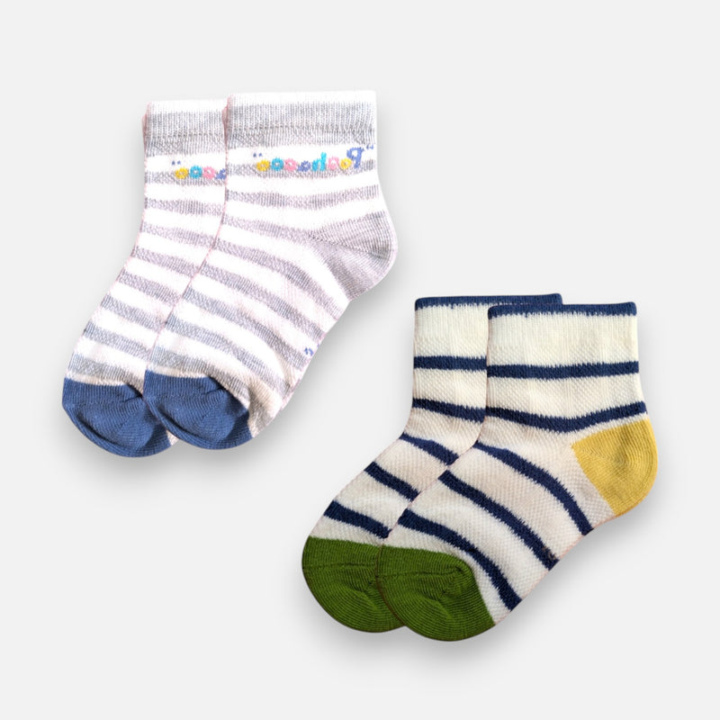 Ankle Length Casual Socks Pair of 2