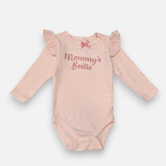 Peach Baby Romper 4 Piece set