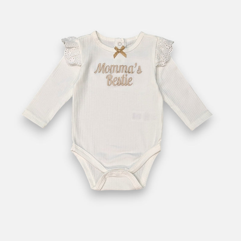 Brown Baby Romper 4 Piece set