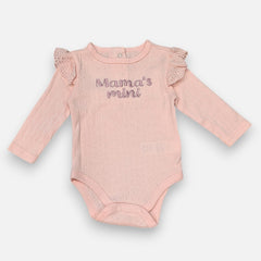 Peach Baby Romper 4 Piece set