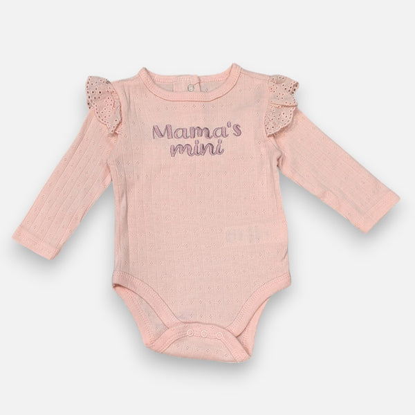 Peach Baby Romper 4 Piece set