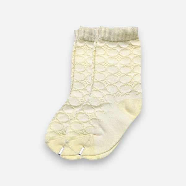 Yellow Knitted Socks
